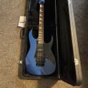 Discontinued Ibanez Genesis Deluxe RG550DX Laser Blue LB Electric Guitar with Gator Hardshell Case