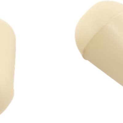 Genuine Fender Road Worn/Relic Aged Stratocaster Switch Tips, Aged White  (2) image 2