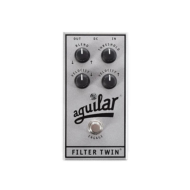 Aguilar Filter Twin Dual Envelope Bass Filter Silver 25th Anniversary Edition image 1