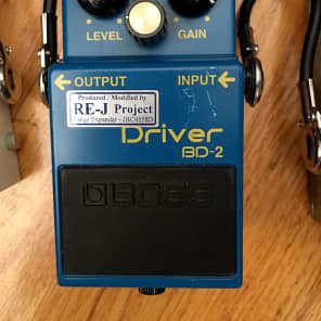 Boss BD-2 Blues Driver (with Analogman Super RE-J Mod) | Reverb