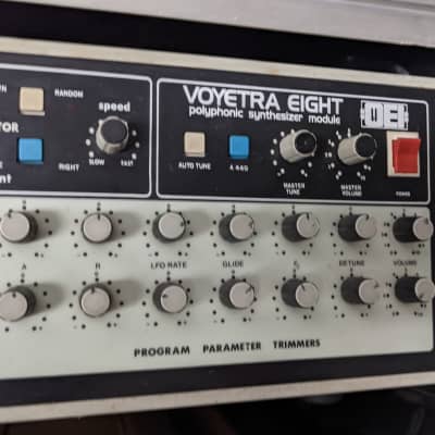 Octave Voyetra Eight 8 Rev 4 Rackmount Analog Synthesizer 1986 (with Aftertouch!) image 1