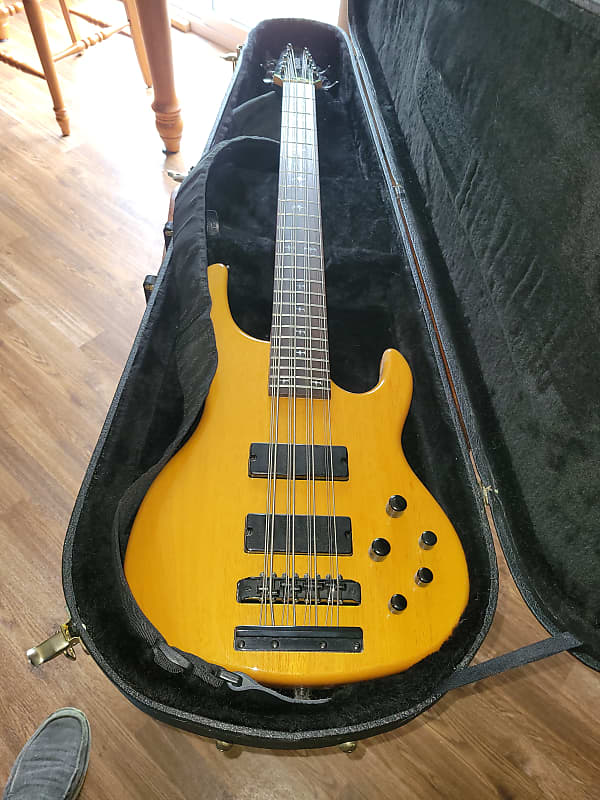 Galveston 12string electric bass guitar Maple Reverb