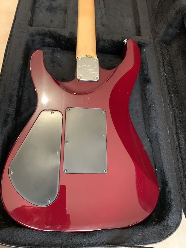 Jackson DK2 1996 Japan Transparent Red DK2-TR | Reverb