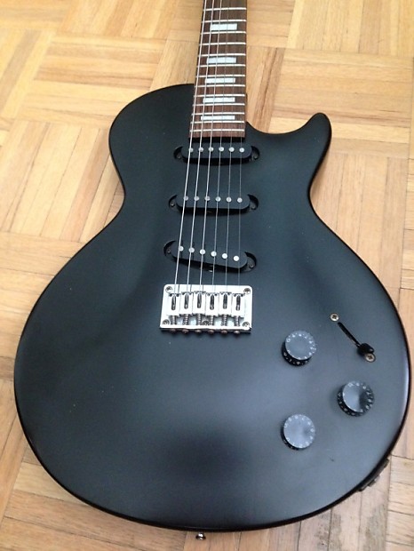 1994 ESP Grassroots Gothic Les Paul Strat Guitar Matte Black