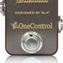 One Control Anodized Brown BJF Distortion Guitar Pedal