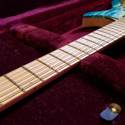 NK Headless Electric Guitar 2019 Custom Hand Painted image 7