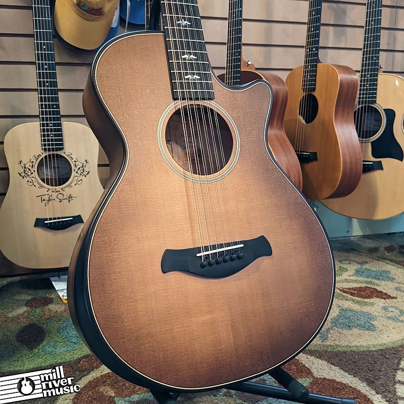 Taylor Builder's Edition 652ce WHB Acoustic 12-String Guitar w/HSC