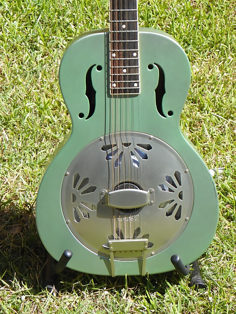 Used Gretsch Honeydipper Honey Dipper G9201 G 9201 Metal Resonator Guitar