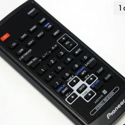 Remote Control Pioneer  for SX-A9 image 1