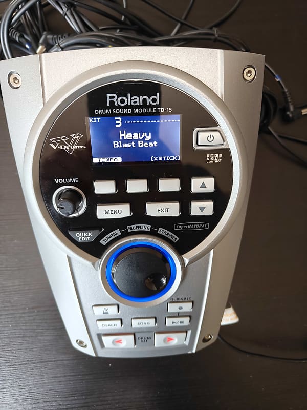 Roland TD-15 Drum Sound Module 2012 - 2015 - Silver image 1