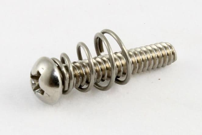 Allparts GS-0007-005 SINGLE COIL PICKUP SCREWS Stainless Steel image 1