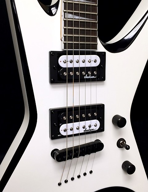 Jackson JS32T Warrior Electric Guitar - White w/ Black Jackson JS32T Warrior Electric Guitar - White w/ Black