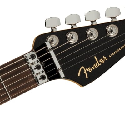 Fender Ultra Luxe Stratocaster HSS w/ Floyd Rose. Rosewood Fingerboard, Mystic Black image 6