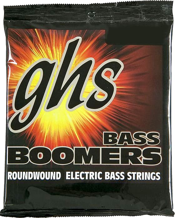 GHS Boomers ML3045 Medium Light Roundwound 50-107 - 4 String Bass Set image 1
