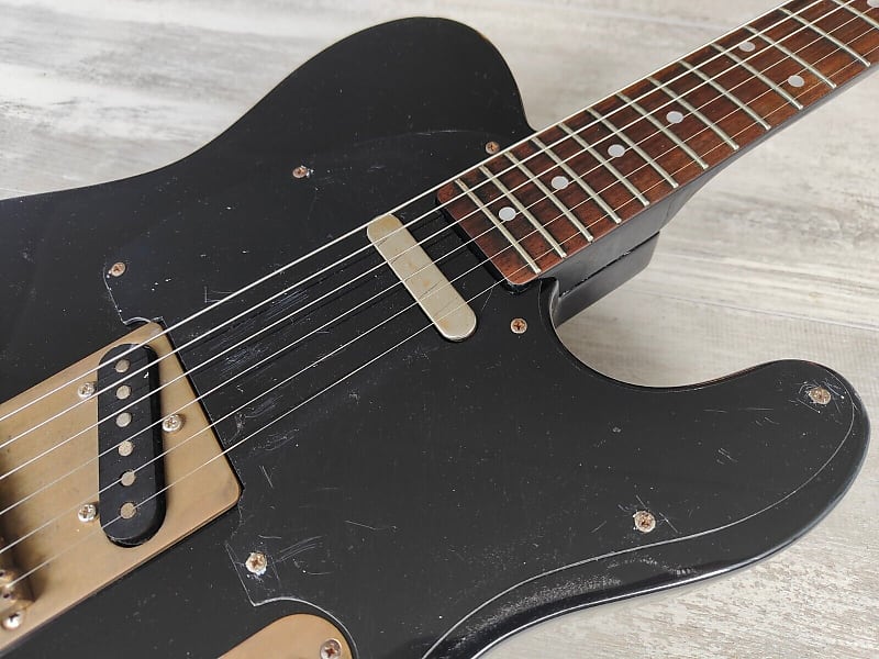 1982 Greco Japan TL-800 Telecaster (Black & Gold) | Reverb