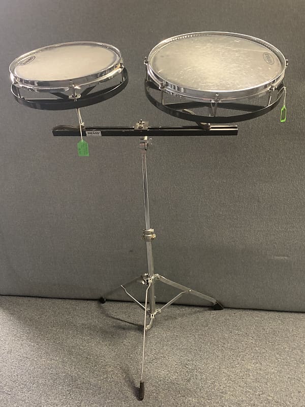 Remo Roto Tom Set 12 & 14 w/Stand | Reverb