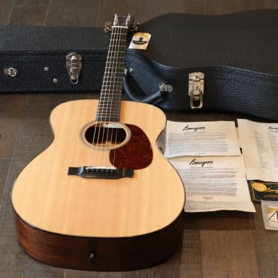 MINTY! 2022 Bourgeois Country Boy Natural Acoustic Grand Auditorium Guitar + OHSC & Papers for sale
