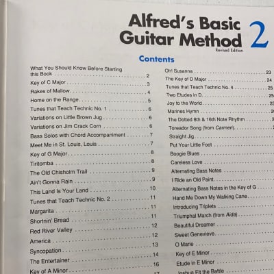Alfred's Basic Guitar Method 2 image 3