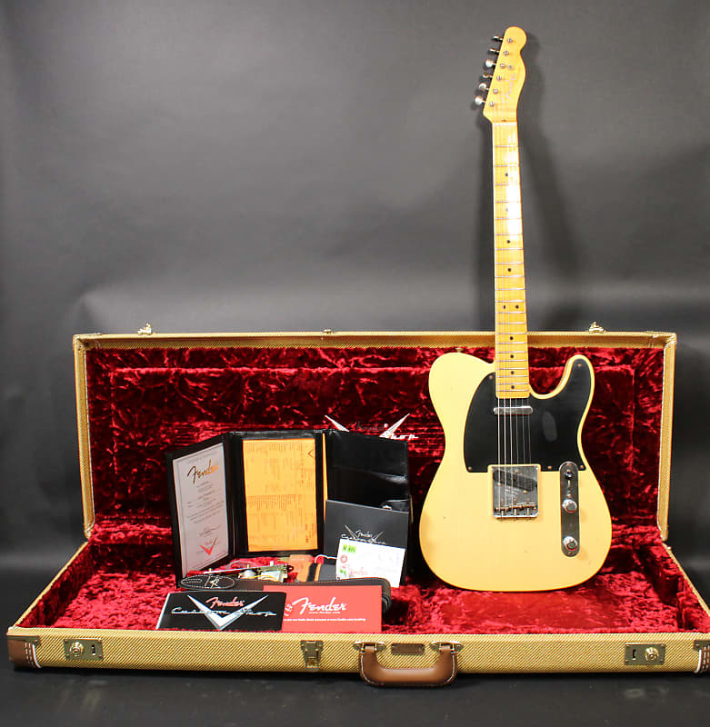 2021 Limited edition Custom Shop Relic Fender 51 Nocaster Journeyman Blond image 1