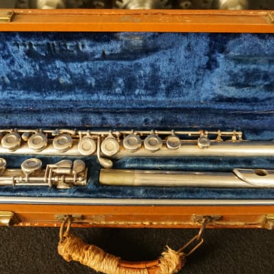 Gemeinhardt M2 Silver Plated Flute w/ Case Elkhart, Ind image 1