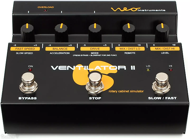 Neo Instruments Ventilator II Rotary Speaker Simulator Pedal