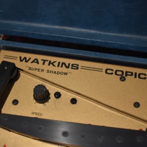 Vintage 1990s Watkins Wem Copicat Super Shadow Tape Tube Echo Delay Unit Pedal image 3