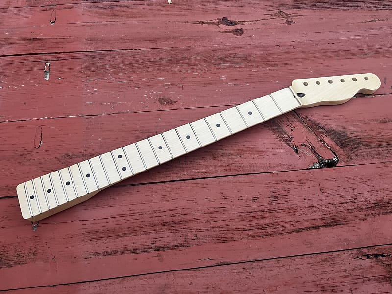 Fender/Squier(?) OEM One Piece Maple Telecaster Project Neck | Reverb