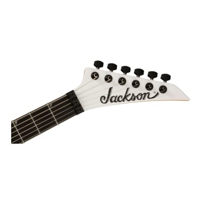 Jackson Pro Plus Series Soloist SLA3 6-String Arched Okoume Soloist Body, 3-Piece Through-Body Maple/Walnut Neck, Ebony Fingerboard Electric Guitar (Right-Handed, Snow White) image 5