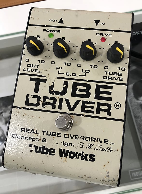 魅力的な価格 BK Butler 1998 Tube Works Tube Driver 4 Knob USA Made | Reverb ギター