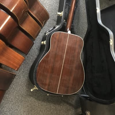 Yamaha FG-450S Dreadnought Acoustic Guitar made in Taiwan in good condition with hard case image 15