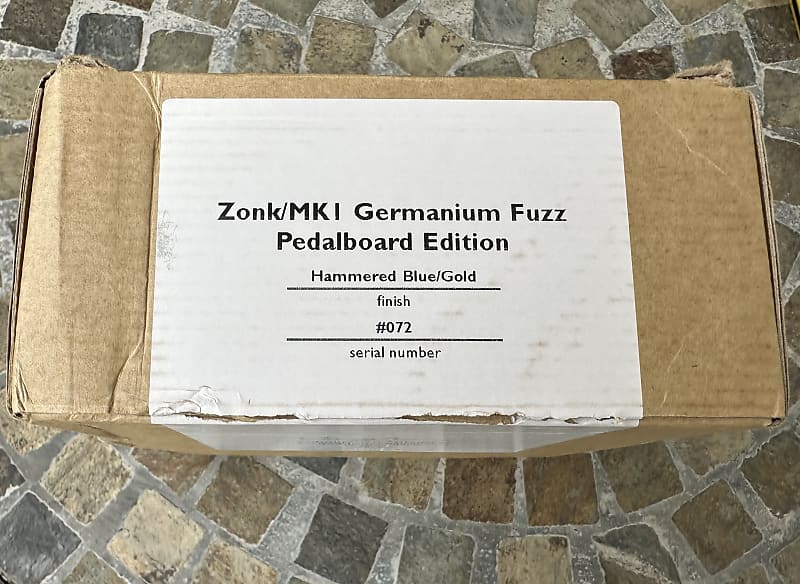 Cunningham Amps Zonk/MK1 Fuzz Pedalboard Edition “Hammered Cunningham Amps Zonk/MK1 Fuzz Pedalboard Edition “Hammered