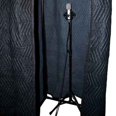 Vocal Recording Booth - SK Full Size Walk In Studio Vocal Isolation Booth with Canopy Roof for Home & Pro Studio image 3