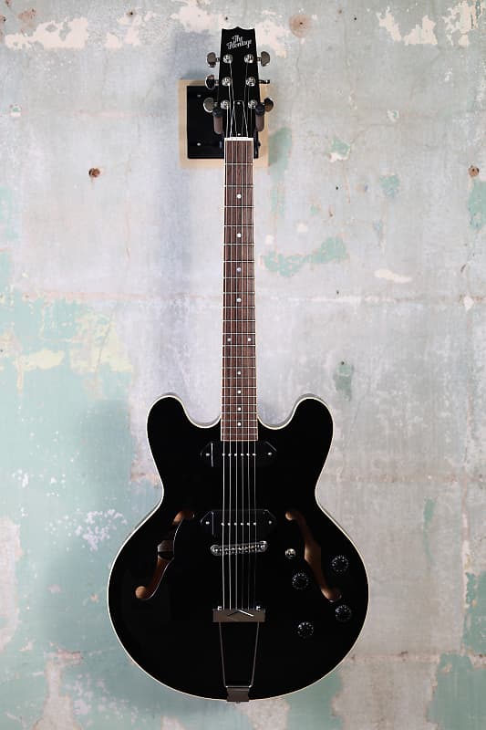 Heritage Standard H-530 Hollow Body Electric Guitar - Ebony image 1