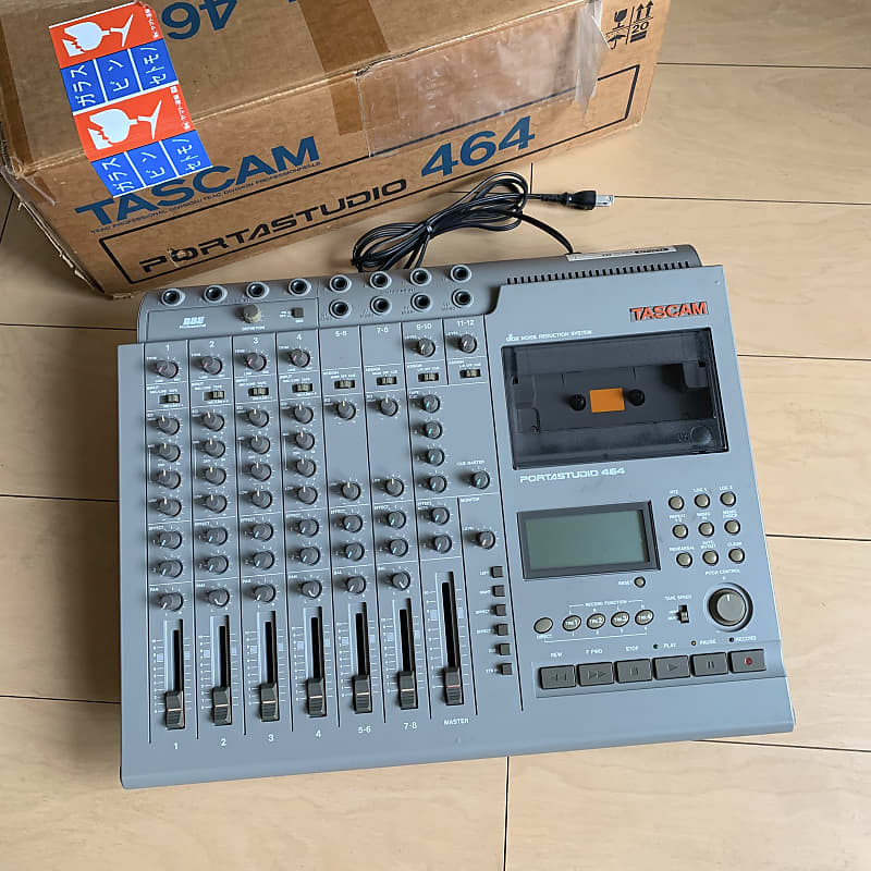 Tascam 464 Portastudio 4-Track Cassette Recorder | Reverb