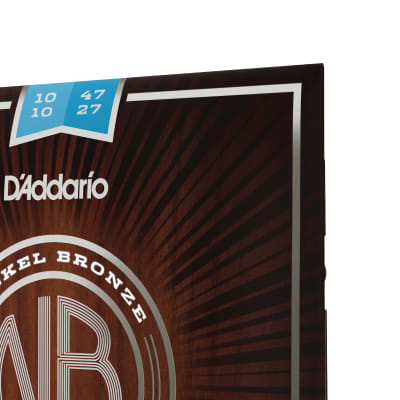 D'Addario NB1047-12 Nickel Bronze Light 12-String Acoustic Guitar Strings 10-47 image 6