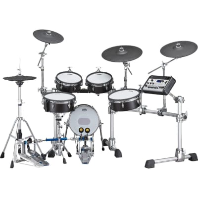 Yamaha DTX10K-M BF Electronic Drum Set Black Forest image 4