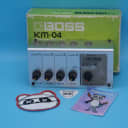 Boss KM-04 Micro Mixer w/Original Box | Rare 1980s (Made in Japan) Line mixer | Fast Shipping!