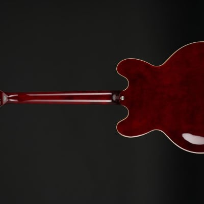 Epiphone Noel Gallagher Riviera in Dark Red Wine with Case image 4