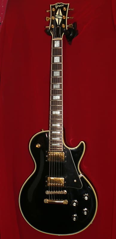 Greco Japan Les Paul Custom type 1980 Black | Reverb