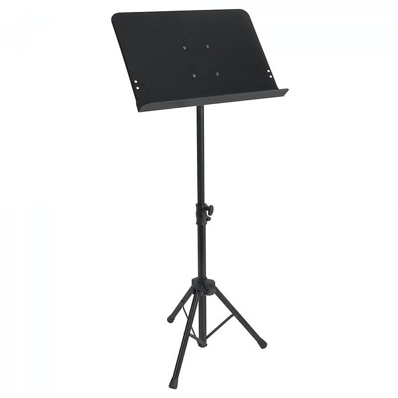 On-Stage SM7211B Conductor Stand with Folding Tripod Base image 1