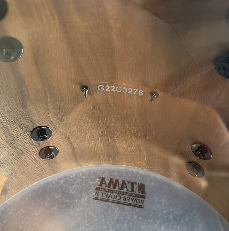 Tama - TWT1208-PBK - STAR WALNUT 12X08 TOM TOM - STAR WALNUT