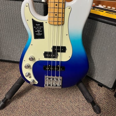 Fender Player Plus Precision Bass Left-Handed  - Belair Blue image 2