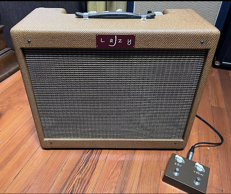 LazyJ J20 Tweed Deluxe Boutique Amplifier Reverb