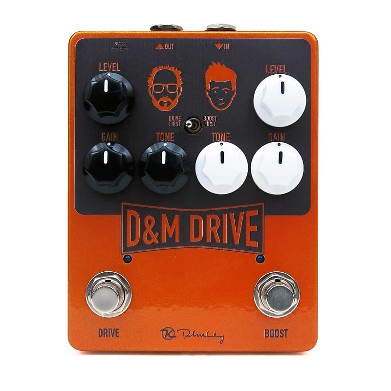 Keeley D&M Drive Overdrive & Boost Effects Pedal image 1