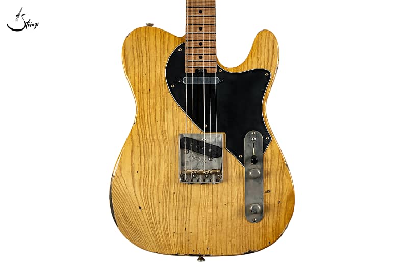 Iconic Guitars Tamarack VM Aged Natural 5A Flamed Maple Neck image 1