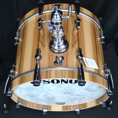 Sonor 20/12/14 SQ2 Drum Set - Beech And American Walnut image 4