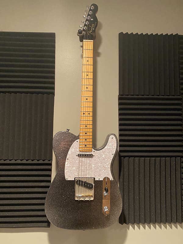 Fender Ultra Luxe Telecaster®, Rosewood Fingerboard, Transparent Surf