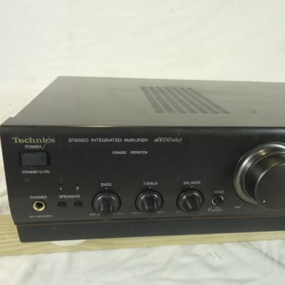 Technics technics au 600 mk3 mos stereo integrated amplifier image 3