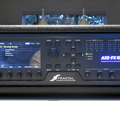 Fractal Audio Axe-FX III 2018 With NYC 3U Rack case