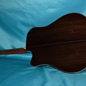Cort AS-M5 Acoustic Electric, Solid Spruce and Rosewood, Fishman Ellipse Blend Matrix, Case Included image 9